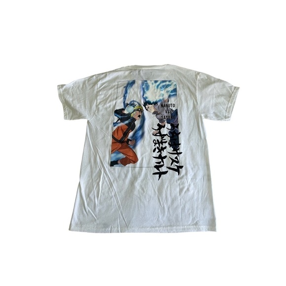 Dim Mak x Naruto Naruto vs. Sasuke Tee Size Medium NWT - Picture 6 of 9